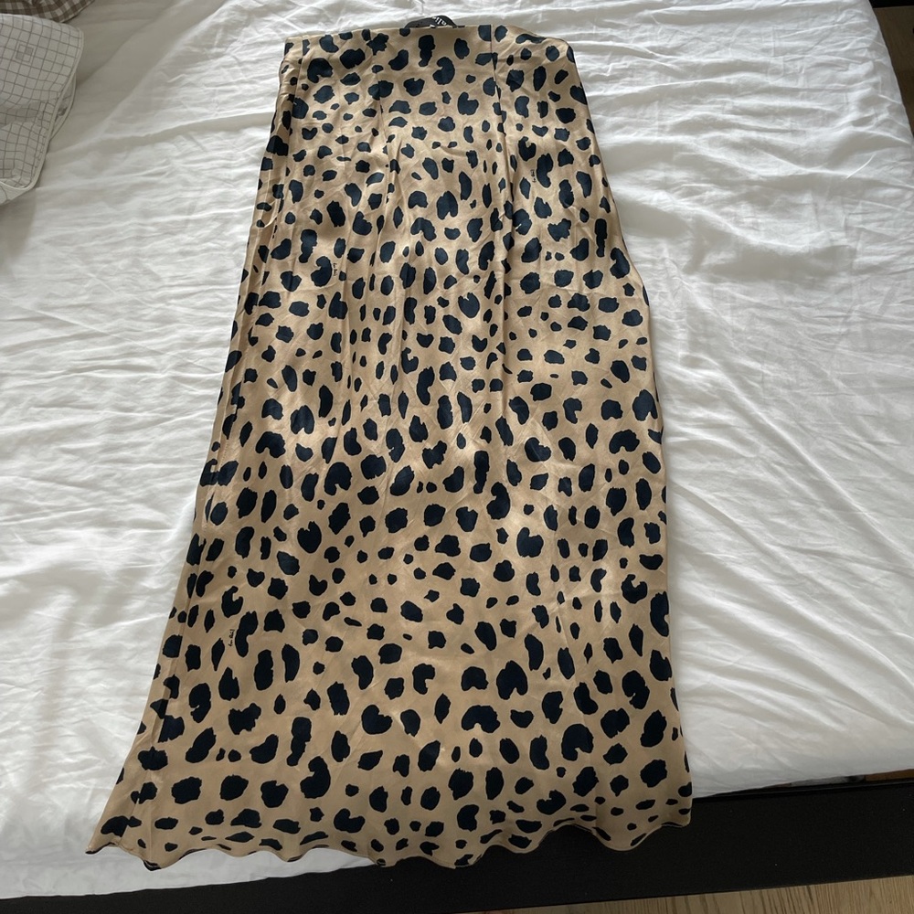 realisation leaped print skirt